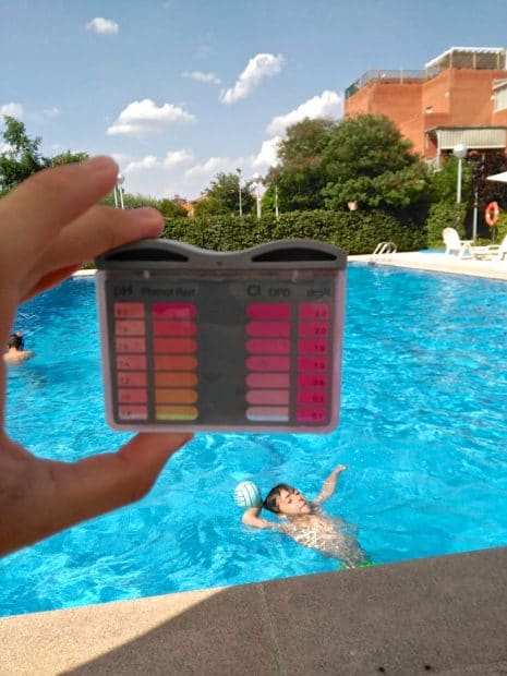 Test Agua Piscina DPD