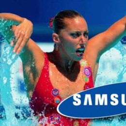 Gemma Mengual y Samsung, en Agua Limpia